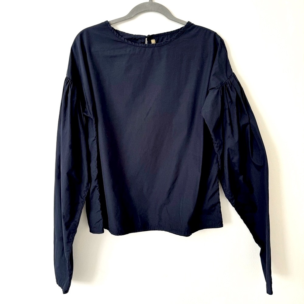 Pip Squeak Chapeau Trumpet Top Midnight Navy Small